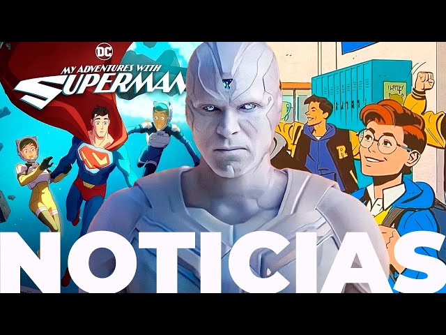 Marvel anuncia serie de White Vision, Batman en Mis Aventuras con Superman, anime de Spider-Man