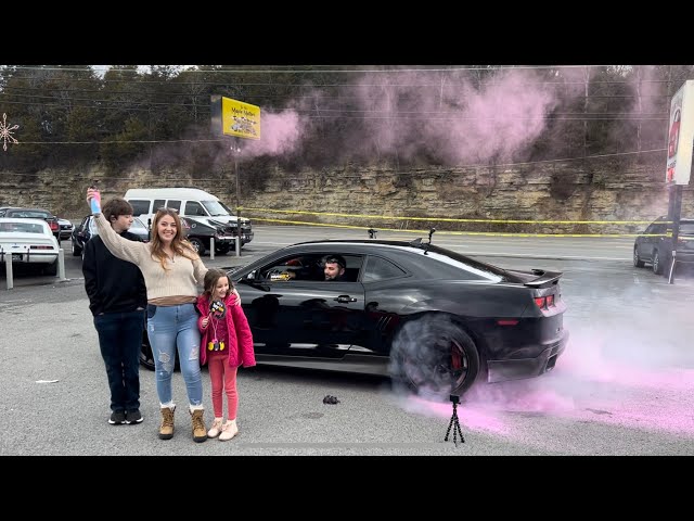 Live Gender Reveal Burnout At Maple Motors Muscle Cars Nick Southgate at 1:00 PM
