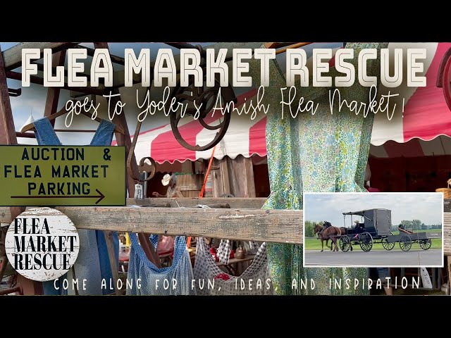 COME SHOPPING WITH ME AT YODER'S AMISH FLEA MARKET & CRAFT SHOW FOR FINDS!!!