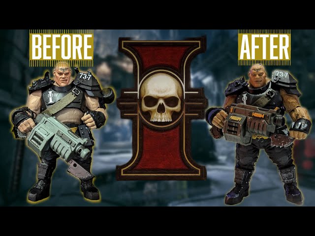 Warhammer 40K: Darktide Ogryn Megafig Gets a Custom Paint Job
