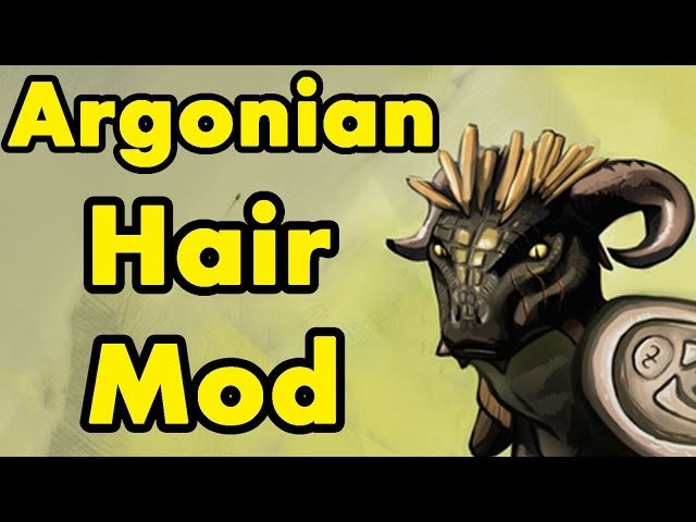 Skyrim: Argonian Hair Mod Spotlight Review