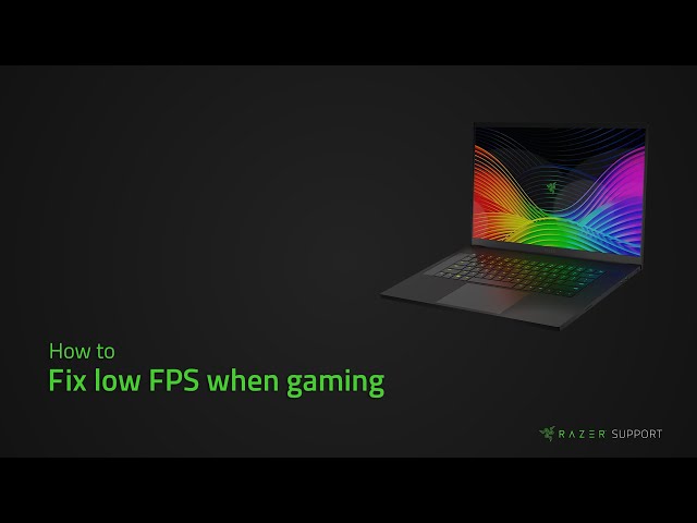 How to fix low FPS when gaming