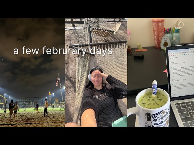 days in the life ​at emory | classes, going to georgia tech, tai chi, playing sand volleybal