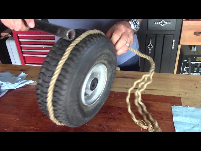 How To Inflate A Tractor Tire Off The Rim