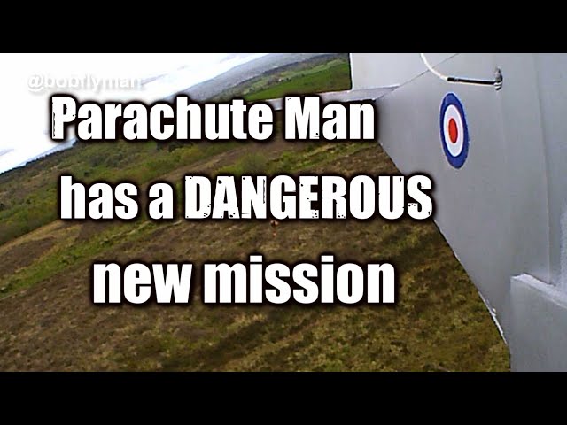 Parachute Man drops in behind enemy lines in Part 3 of my C130 Hercules Build