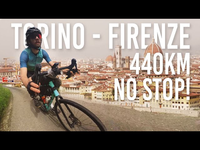 440km NO STOP da Torino a Firenze!