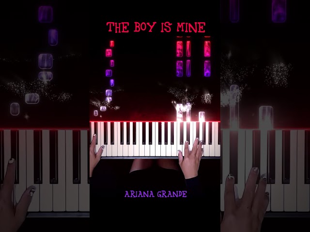 Ariana Grande - the boy is mine Piano Cover #theboyismine #PianellaPianoShorts