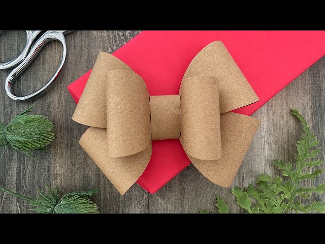 How To Make A Paper Bow | DIY Crafts