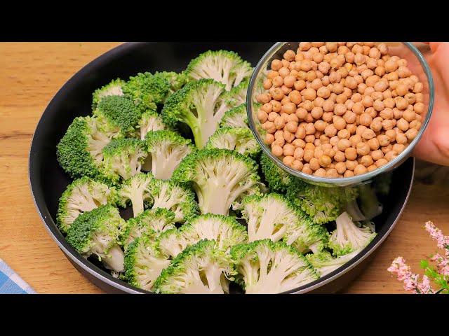 Just add chickpeas to your broccoli! This recipe is better than any other!