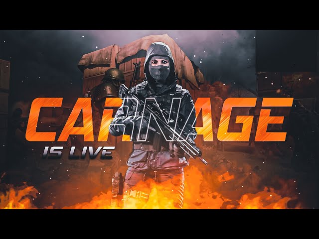 LIVE: #1 Leaderboard Player | SUB games only | CarnageCODM | Cod Mobile Live