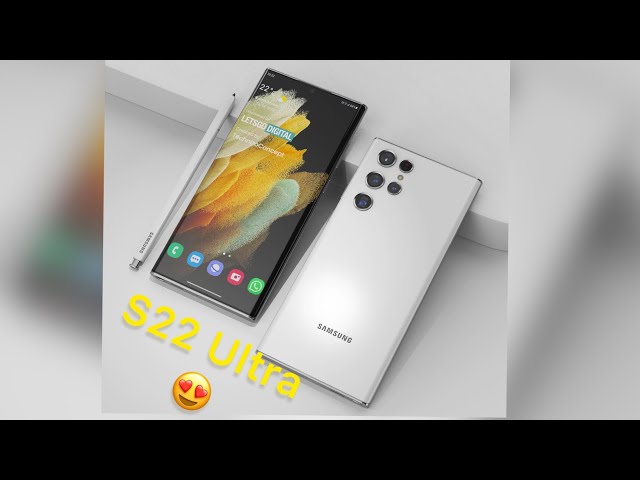 Samsung Galaxy S22 Ultra 12GB/256GB White Unboxing Bangla