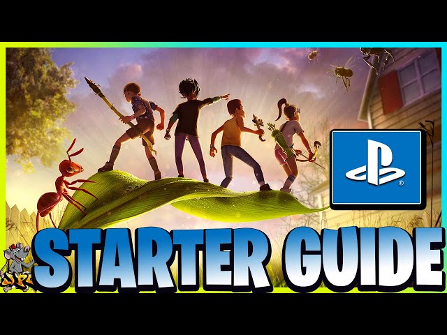 GROUNDED STARTER GUIDE PS5/PS4 How To Survive The Right Way! BEST Early Game Items And What To Do!
