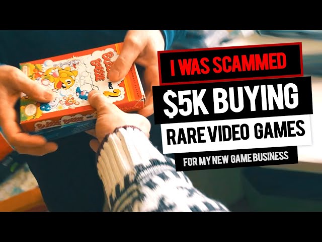 I Bought $5000 in Rare Nintendo & PlayStation Collectible Video Games for New Games Business