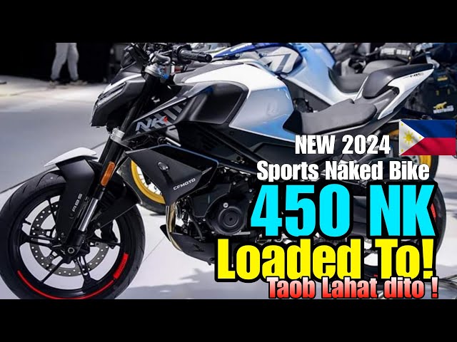 2024 New CFMoto 450 NK - Taob Lahat sa Category ng Beginner  Naked Bike - Loaded sa Features