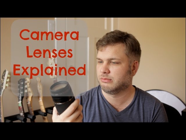 Camera Lenses Explained  (Camera lenses for beginners)