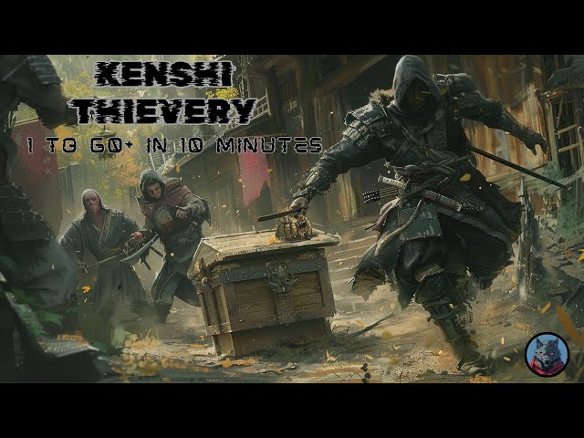 Kenshi: Thievery 1-60+ in 1 minute (2024 Method) (Fastest Method Yet!)