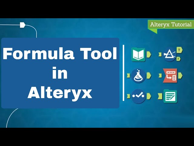 Formula Tool in Alteryx | Alteryx Tutorial for Beginners