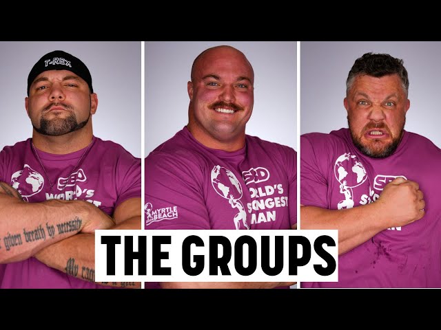 The World's Strongest Man 2024 GROUPS and Predictions