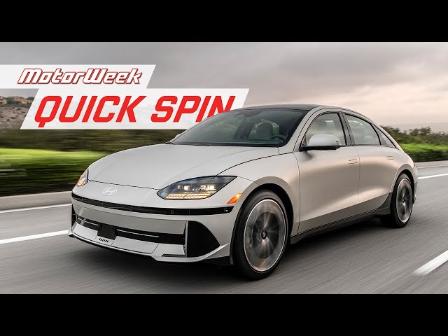 2023 Hyundai IONIQ 6 | MotorWeek Quick Spin