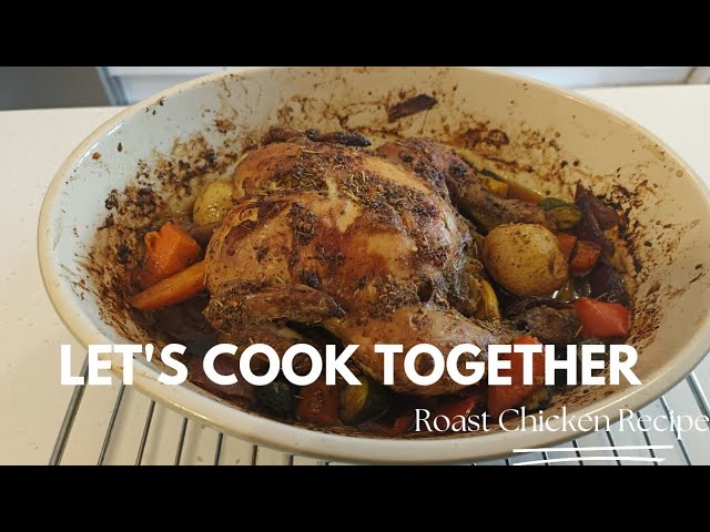 Roast Chicken Recipe from Lazy Makoti cookbook with a twist