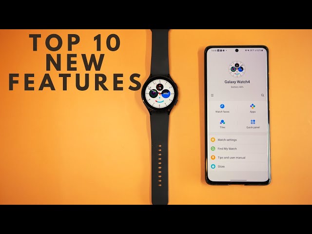 Top 10 NEW Features on the Galaxy Watch 4!