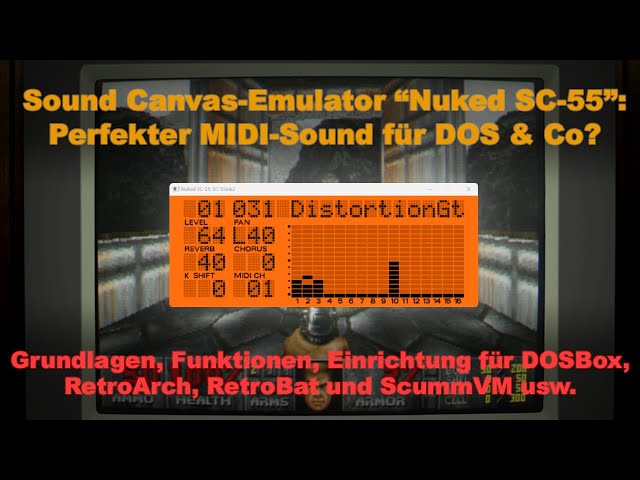 Perfekter DOS-Sound mit dem ersten gratis "Sound Canvas"-Emulator für DOSBox, RetroArch & Co?