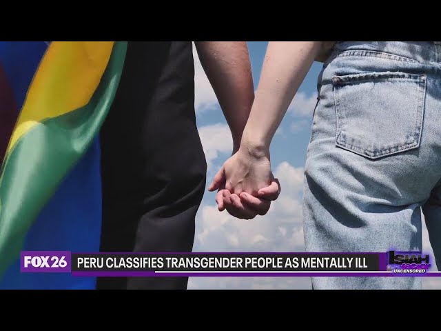 Peru officially categorizes transgender people as mentally ill