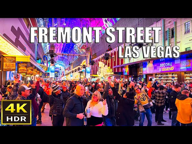 Fremont Street Las Vegas Midnight Walk - Nov 2023