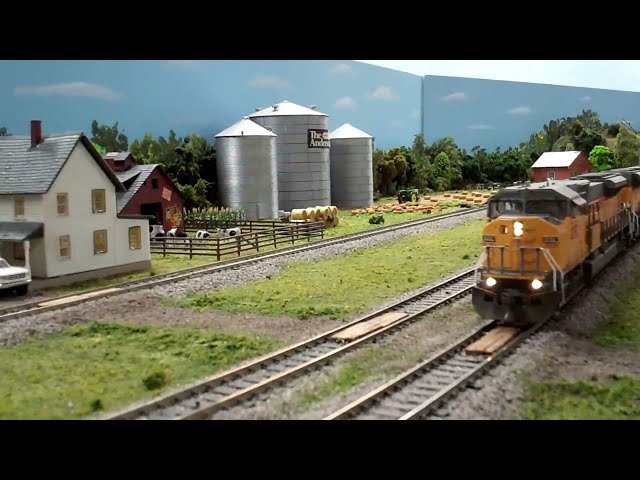 The K & I Model Railroad, HO Layout, Scenes & Cab Ride (Under Construction)