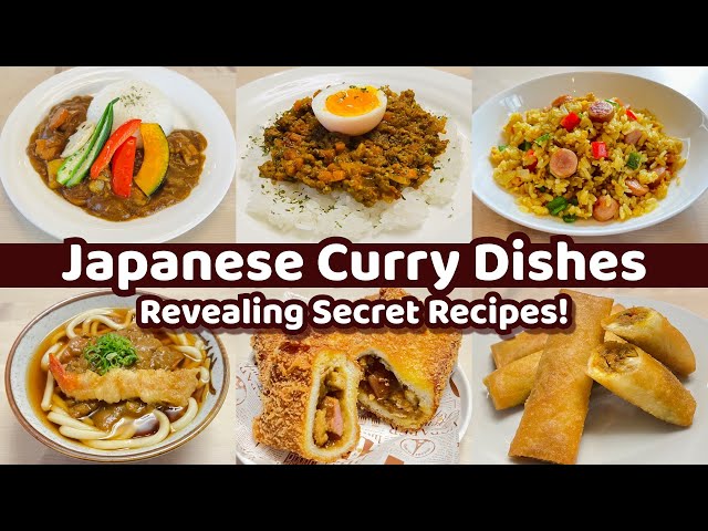 6 Ways to Make Delish Japanese Curry Dishes - Revealing Secret Recipes!