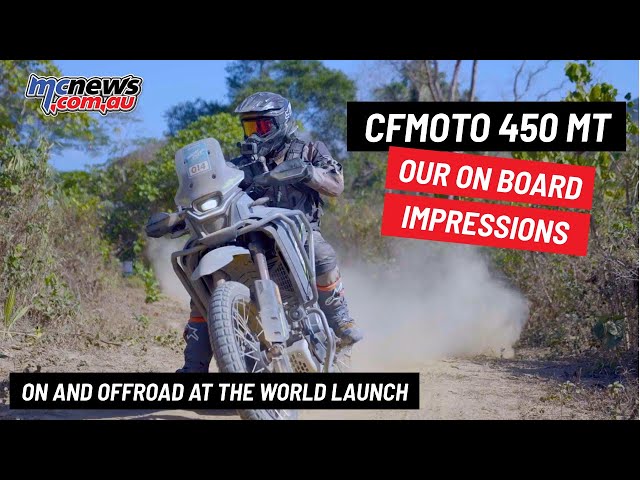 CFMoto 450MT review - onboard impressions