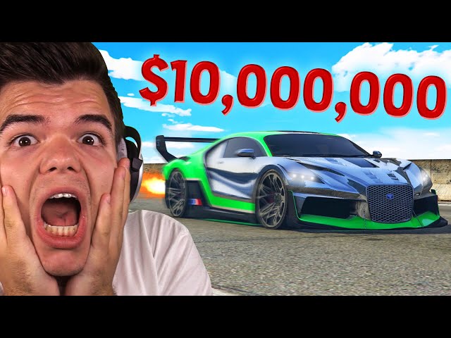 Customizing The NEW $10,000,000 SUPERCAR! (GTA 5 DLC)