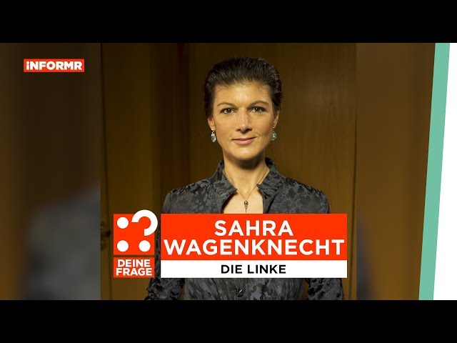 Deine Frage // Sahra Wagenknecht