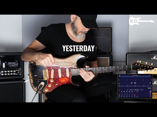 The Beatles - Yesterday - Electric Guitar Cover by Kfir Ochaion - Jamzone App