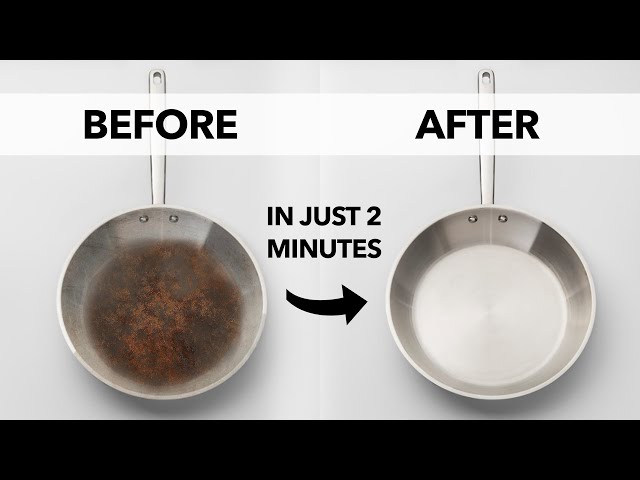 HOW TO CLEAN STAINLESS STEEL PANS