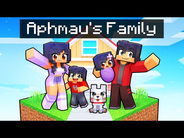 Having an APHMAU FAMILY in Minecraft!