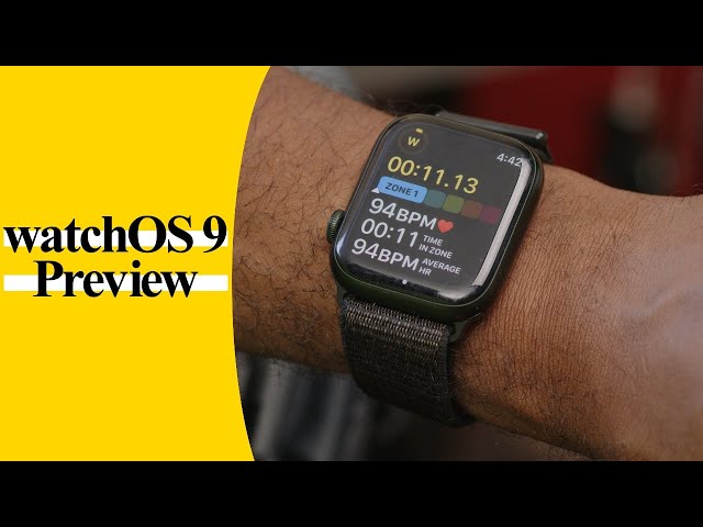 watchOS 9 Preview: A Health Management LEVEL UP!