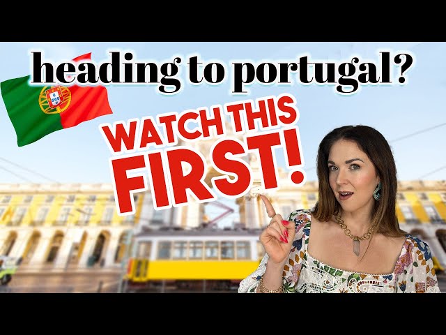 Portugal Travel Tips for FIRST TIMERS! Essential Tips + Tricks (you need to know!)