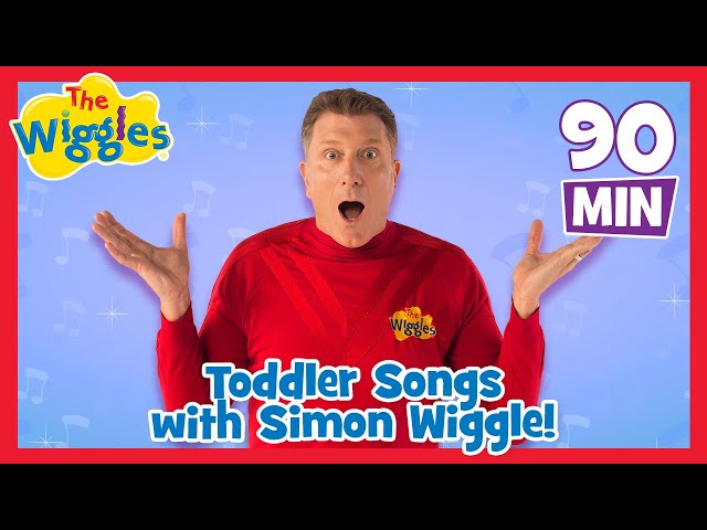 Toddler Songs with Simon Wiggle 🎶 Nursery Rhymes and Fun Kids Songs 🔴 The Wiggles