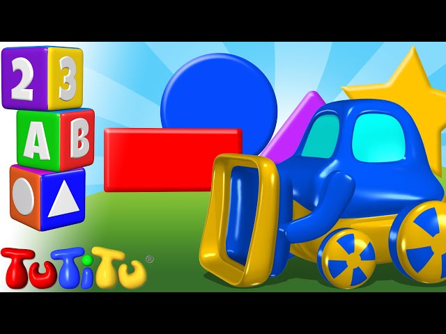 🟢🟦Fun Toddler Shapes Learning with TuTiTu Tractor toy 🔶🟨TuTiTu Preschool and songs🎵