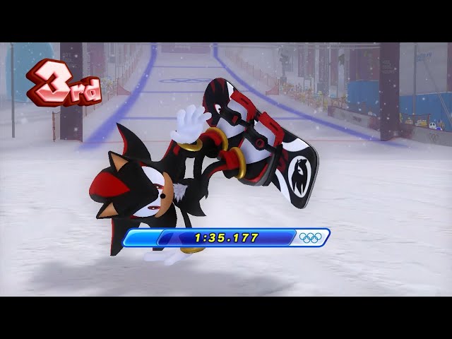Mario & Sonic at Sochi 2014 (Wii U) - 2-Player Online Races