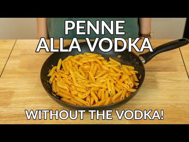 EASY Penne Alla Vodka WITHOUT VODKA Recipe