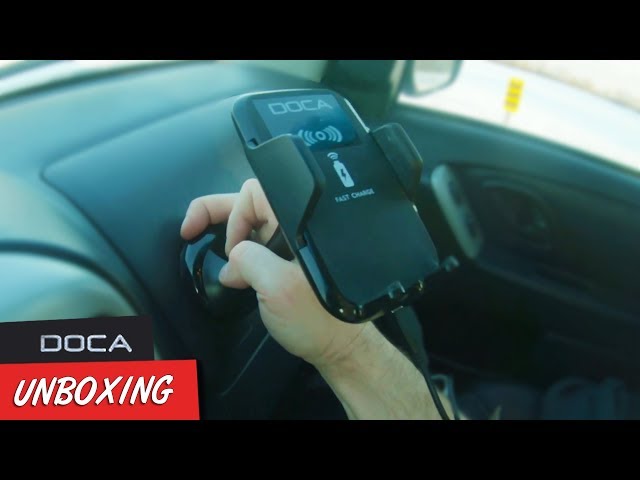 DOCA 2-in-1 Car Quick Charge 3.0 Suction Cup Dock and Wireless Magnetic Vent Charger Review