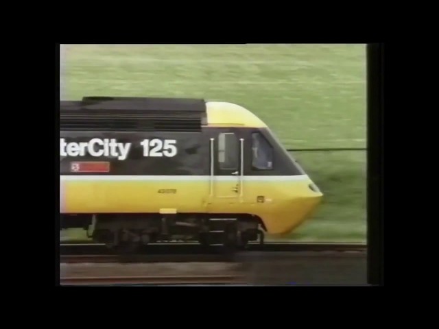 British Rail TV ad - "Train Jam", 1984 - (Police train)