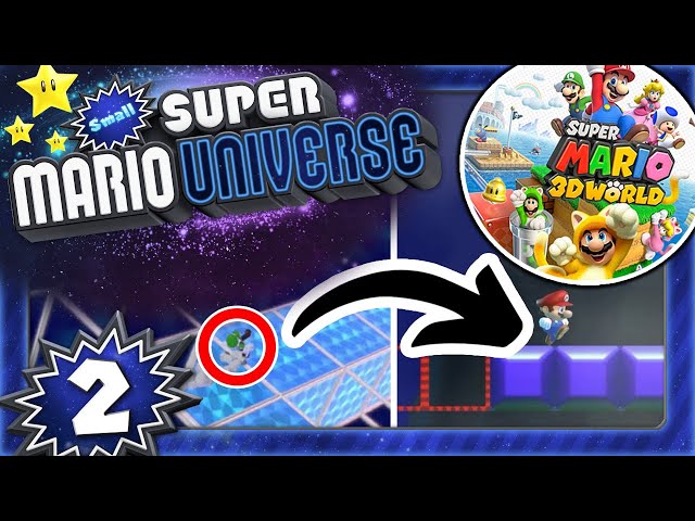 SMALL SUPER MARIO UNIVERSE 🌌 #2: Mario 3D World Beep Blöcke in 2D?!