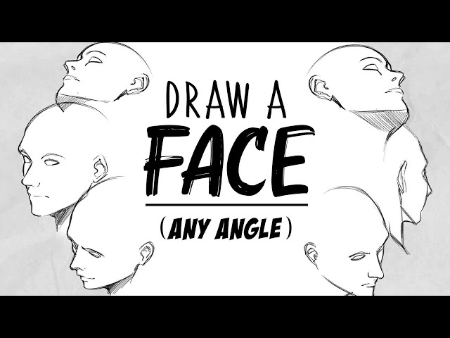 How to DRAW FACES (From ALL angles) | Drawlikeasir