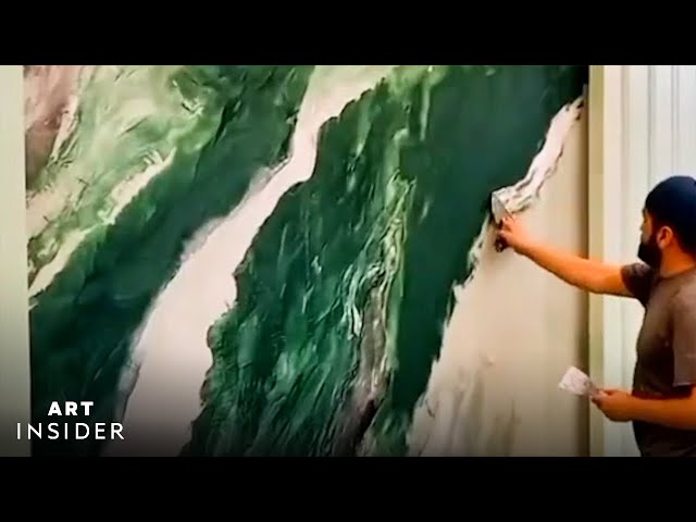 Creating Faux Marble Walls With Venetian Plaster | Art Insider