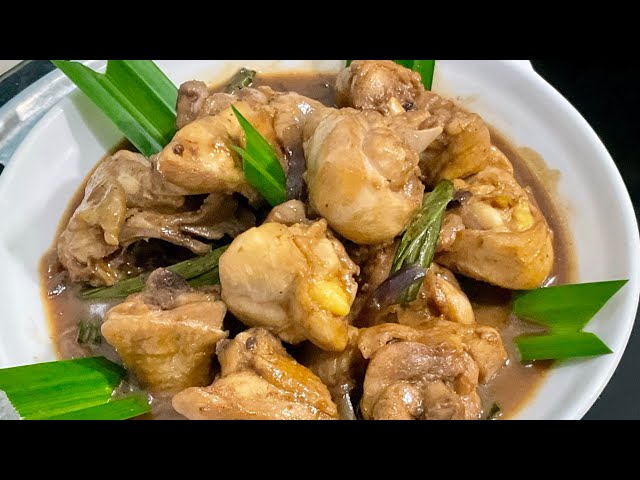 Fragrant Pandan Chicken - No deep frying Needed | Healthy version 班兰叶焖鸡