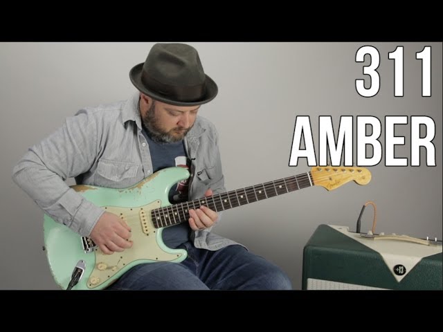 311 "Amber" Guitar Lesson (With Guitar Solo)