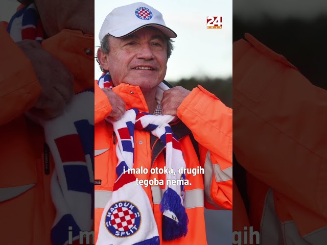 Veliki navijač Hajduka zbog Perišića pješači 150 km: ’Želim stići na derbi s Rijekom'